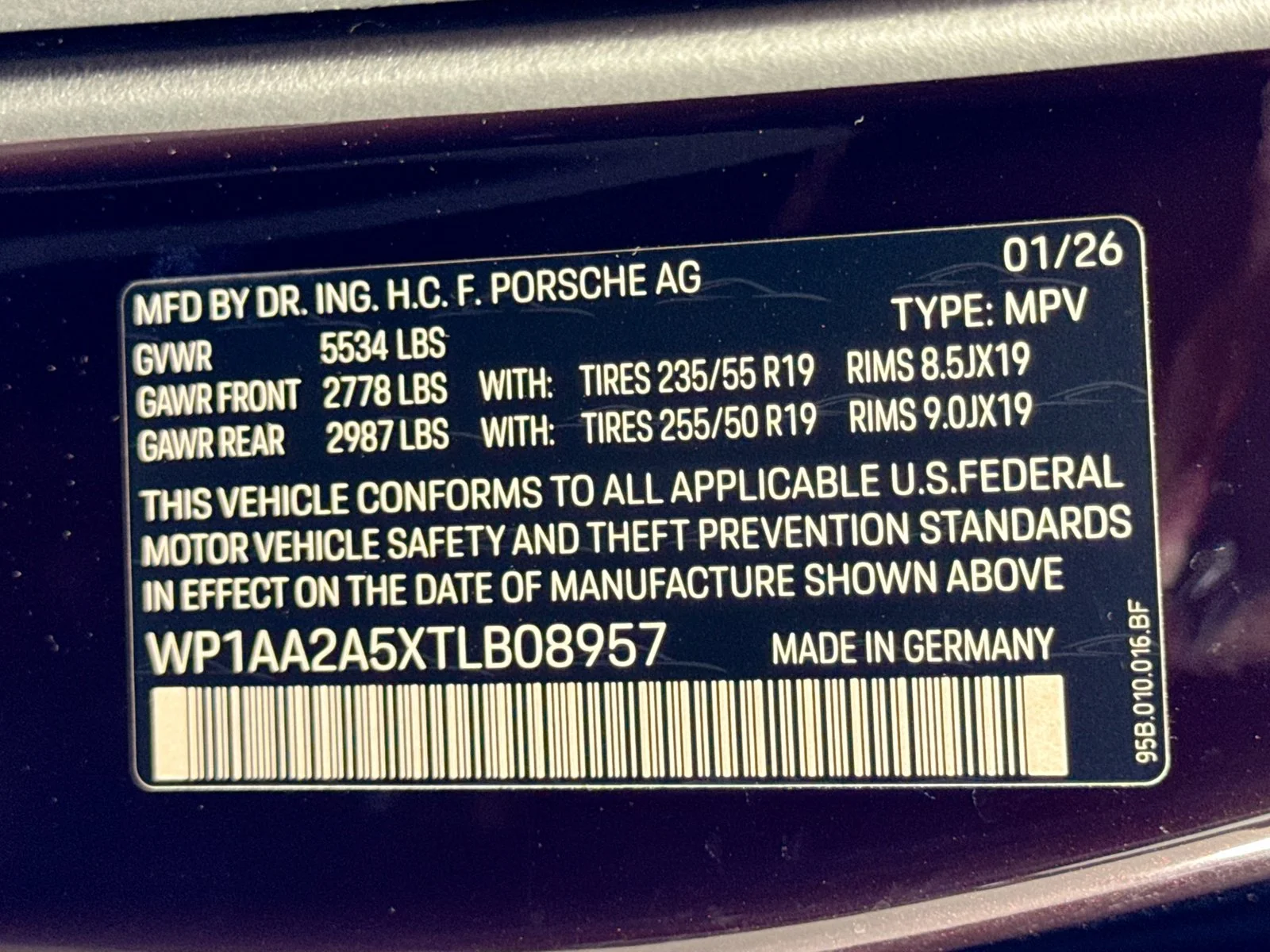 Used 2026 Copper Ruby Metallic Porsche  image 26
