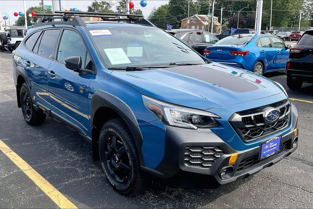 Used 2024 Blue Subaru Wilderness image 34