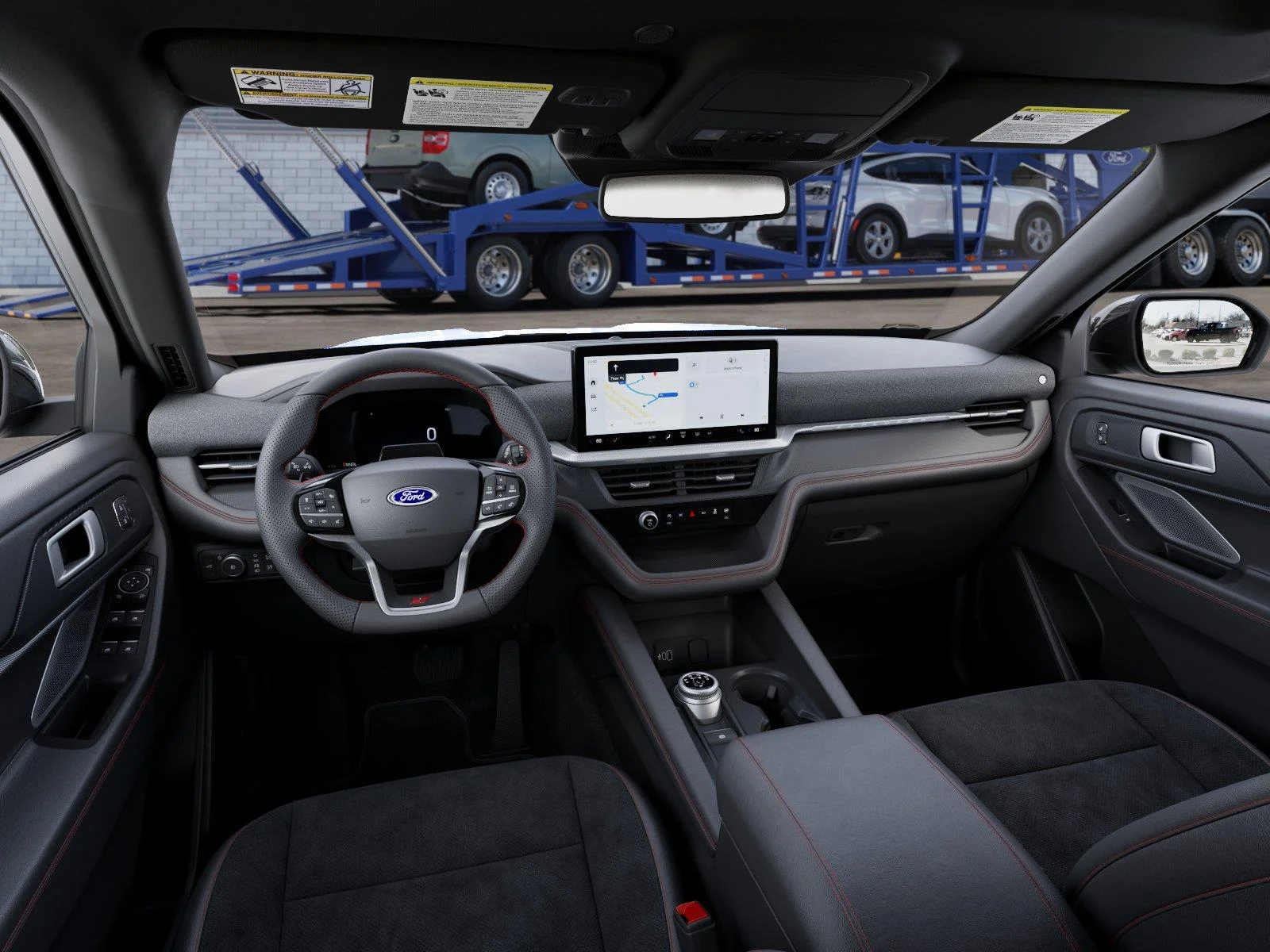 New 2027 Star White Metallic Tri-Coat Ford ST image 9