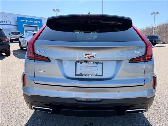 Used 2024 Argent Silver Metallic Cadillac AWD Premium Luxury image 4