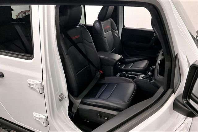 Used 2024 Bright White Clearcoat Jeep Rubicon image 8