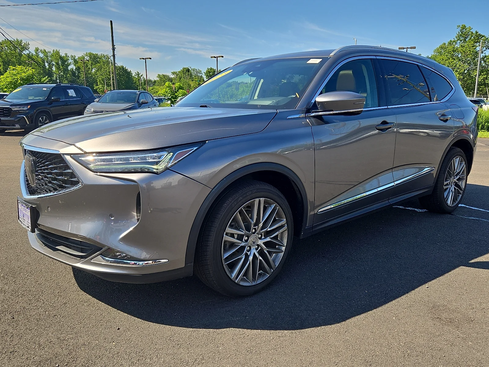Used 2023 Liquid Carbon Metallic - GR Acura Advance Package image 3