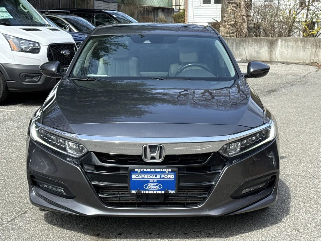 Used 2018 Honda Accord EX-L with VIN 1HGCV2F58JA019132 for sale in Scarsdale, NY