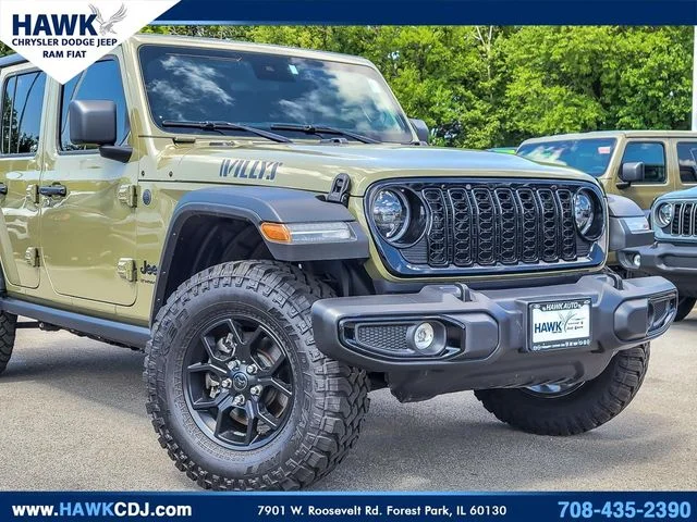 Used 2025 Green Jeep Willys image 2