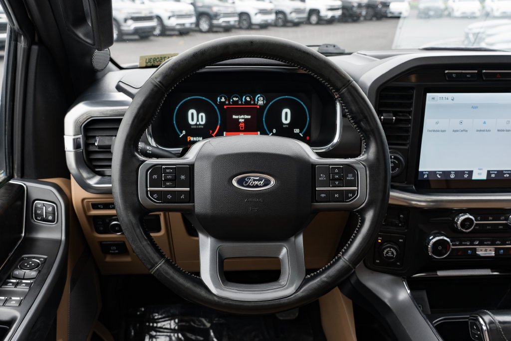 Used 2022 Oxford White Ford Lariat image 16