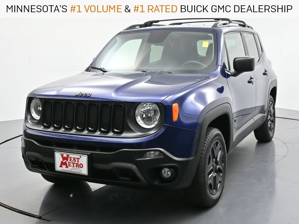 Used 2018 Jetset Blue Jeep Upland Edition image 1