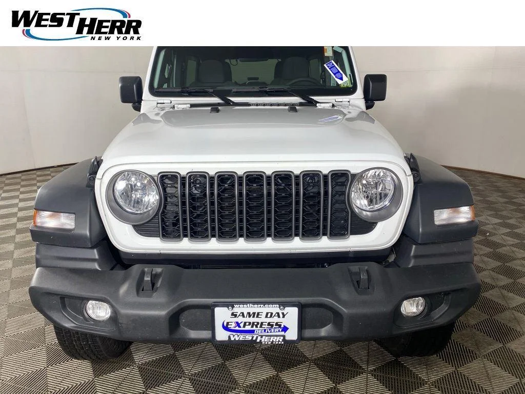 Used 2026 Bright White Clearcoat Jeep Sport S image 23