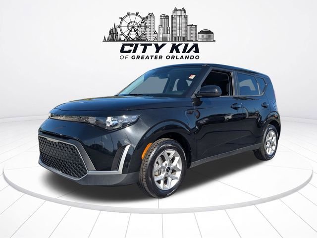 Certified Used 2025 Black Kia LX image 2