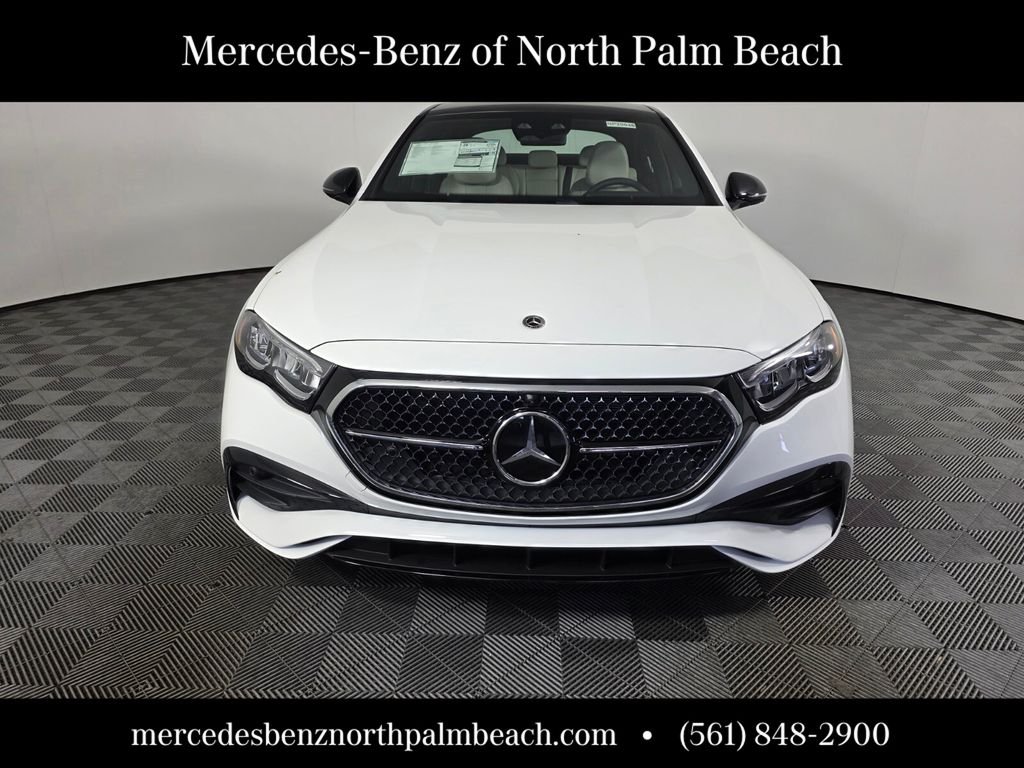 New 2026 Polar White Mercedes-Benz E 350 image 2