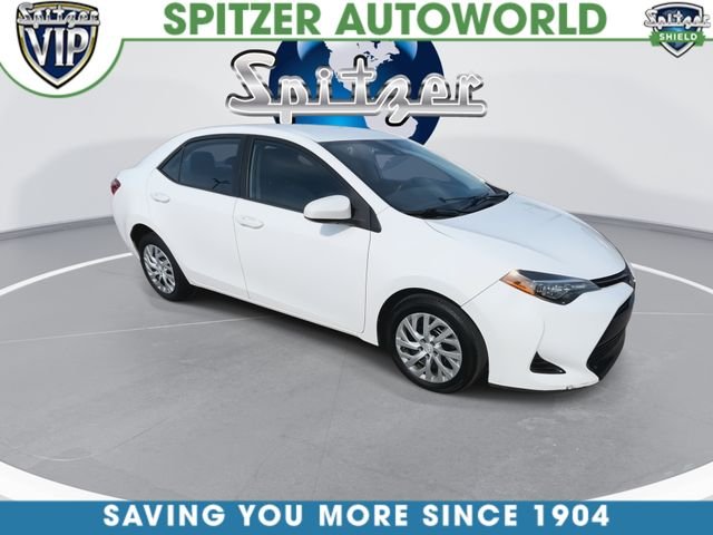 Used 2019 White Toyota LE image 2
