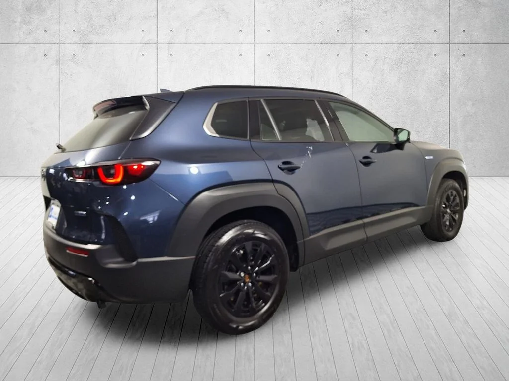 Used 2025 Blue Metallic Mazda Premium image 4