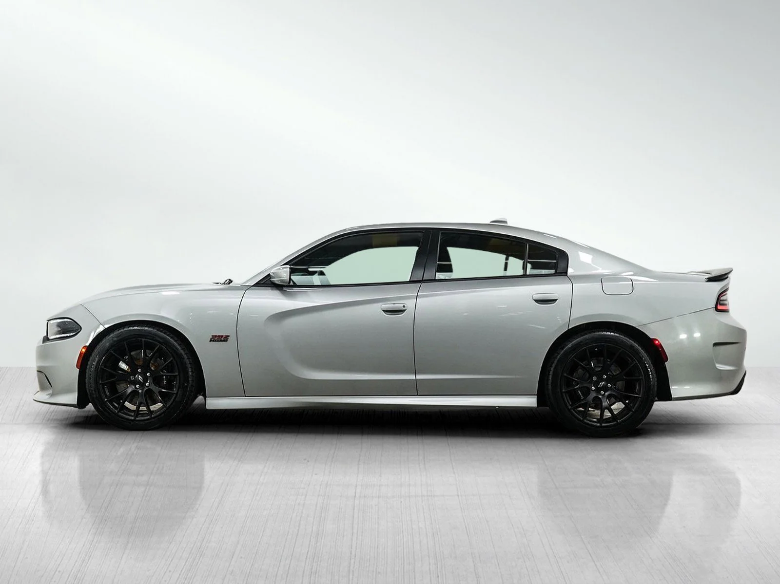 Used 2019 Triple Nickel Clearcoat Dodge Scat Pack RWD image 2
