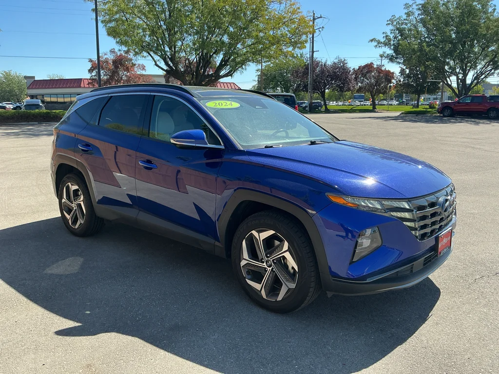 Used 2024 Intense Blue Hyundai Limited image 3