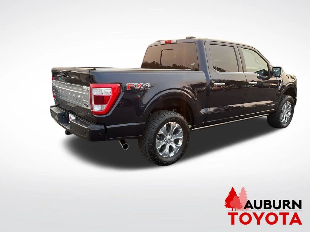 Used 2023 Blue Metallic Ford Platinum image 5