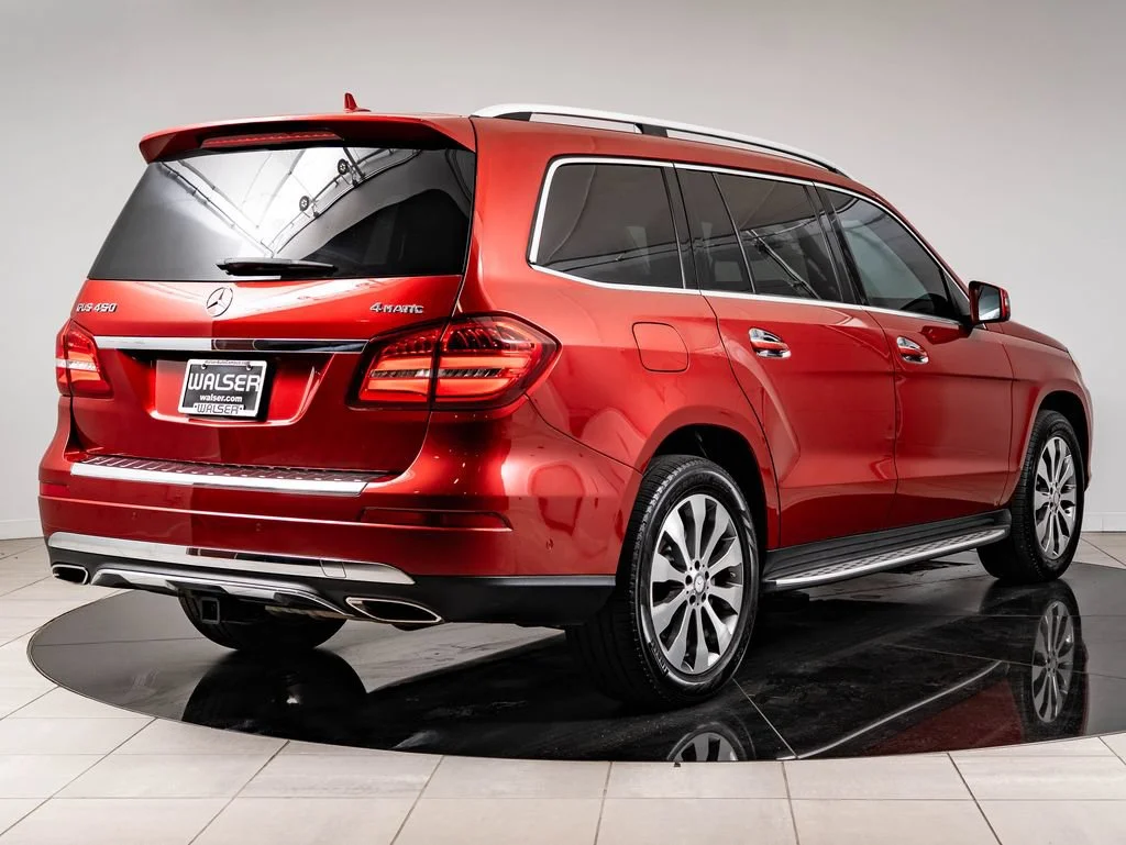 Used 2017 Red Mercedes-Benz GLS 450 image 10