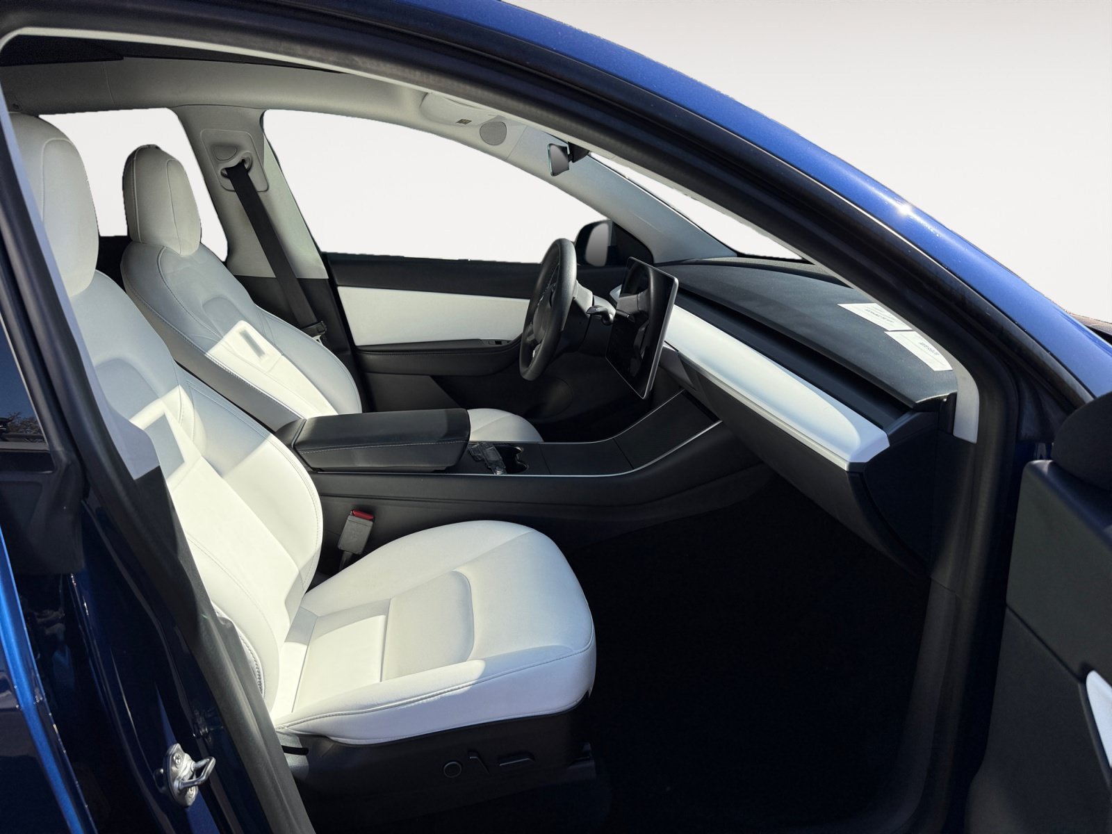 Used 2021 Deep Blue Metallic Tesla Long Range image 19