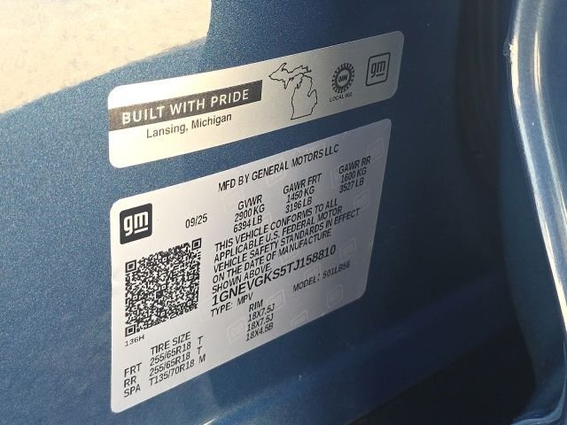 Used 2026 Blue Chevrolet LT image 36