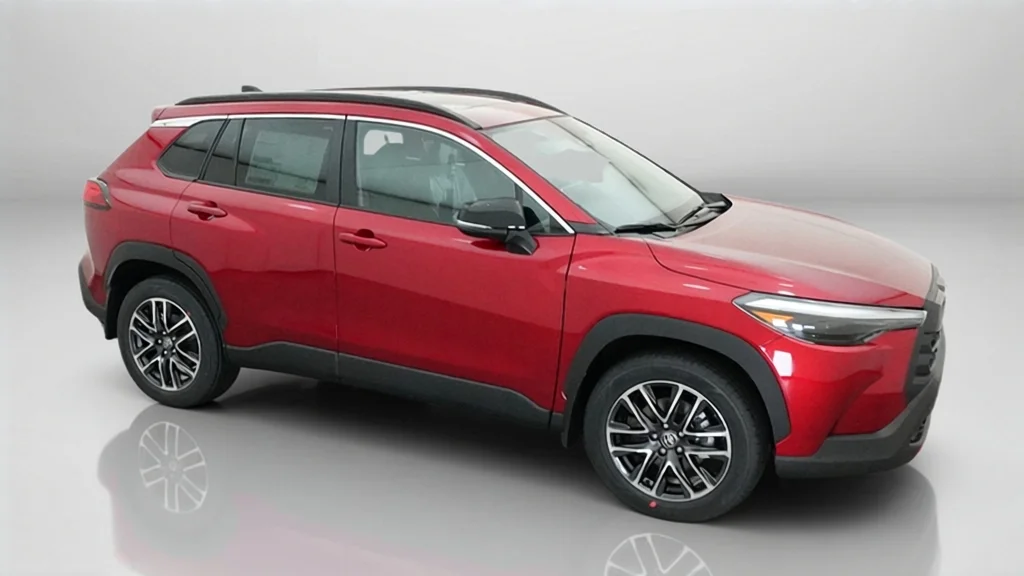 New 2026 Soul Red Crystal Toyota XLE image 6