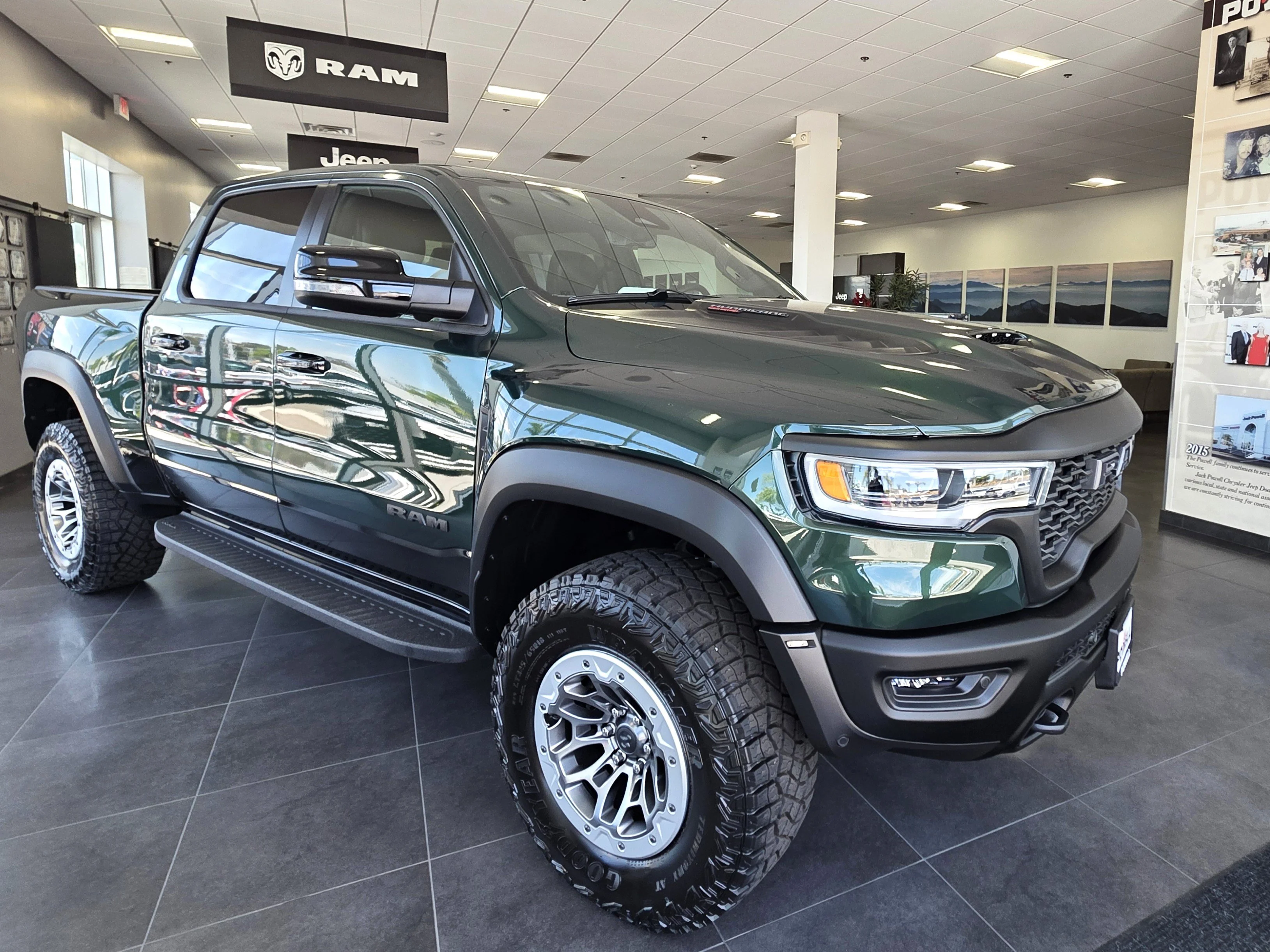 New 2026 Green Metallic RAM RHO image 6