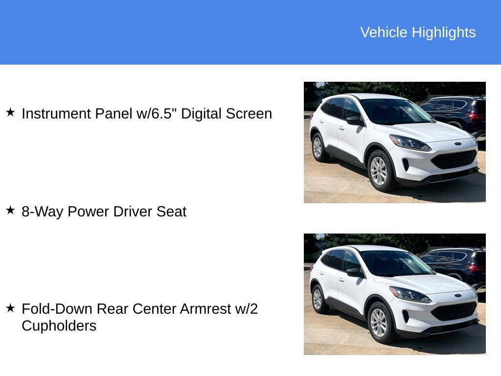 Used 2022 White Ford SE image 9