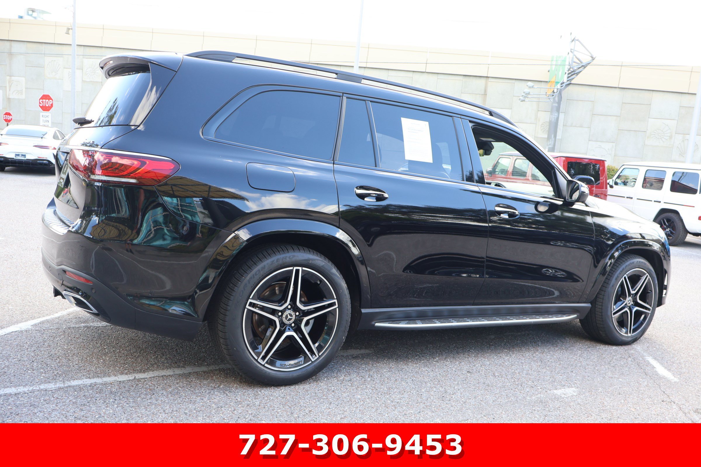 Certified Used 2023 Obsidian Black Metallic Mercedes-Benz GLS 450 image 10