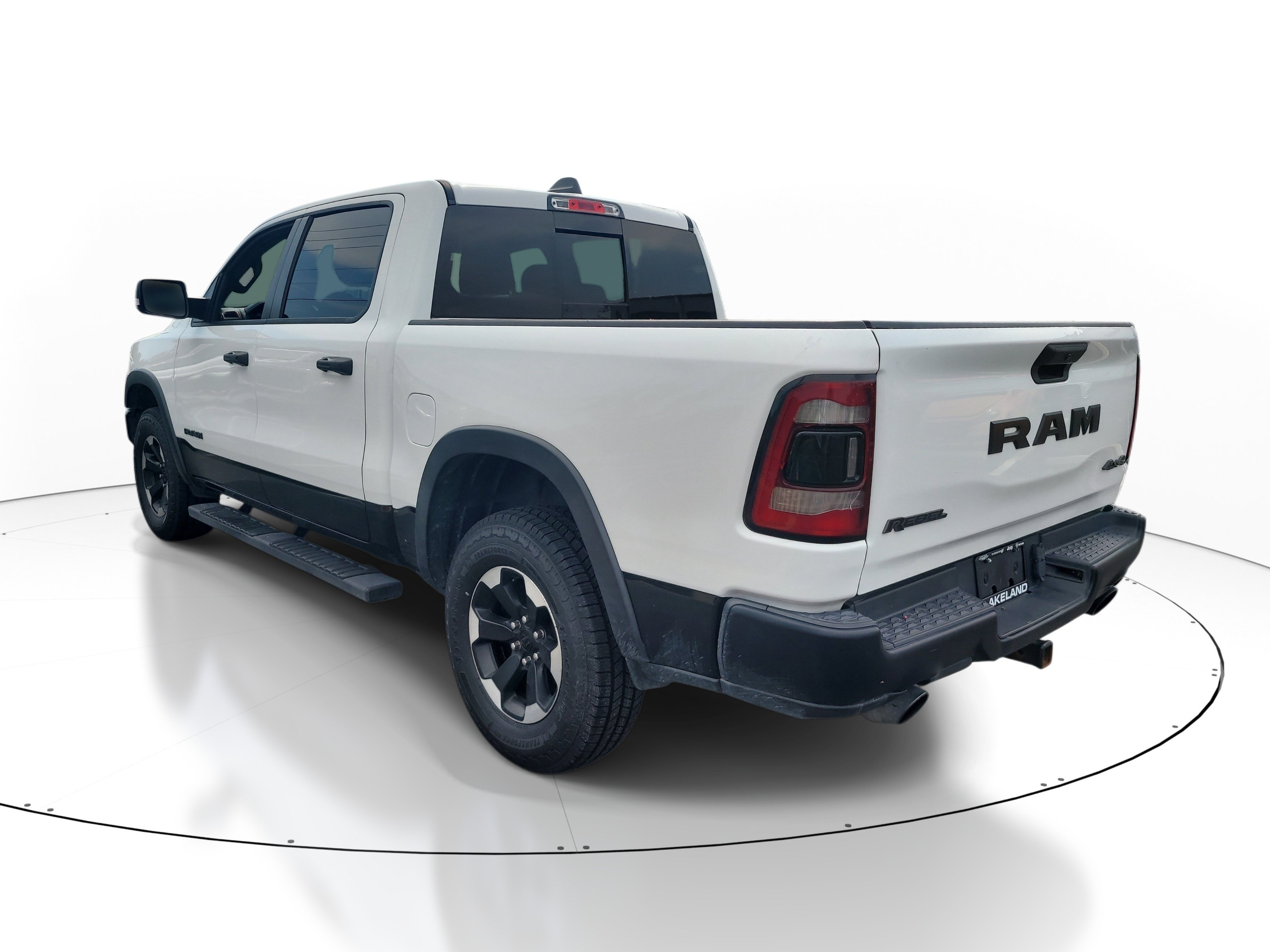 Used 2021 Bright White Clearcoat Ram Rebel image 6