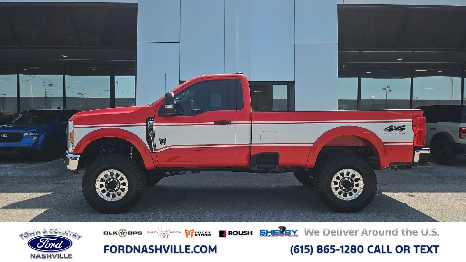 New 2026 Race Red Ford Rocky Ridge Retro 4WD image 2