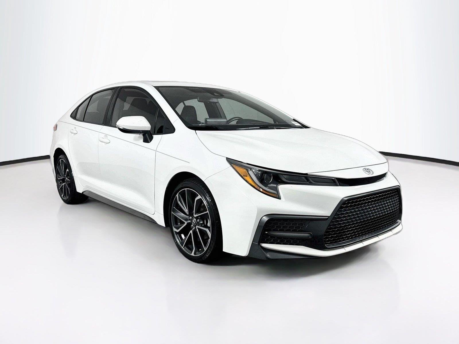 Certified Used 2022 Super White Toyota XSE image 9