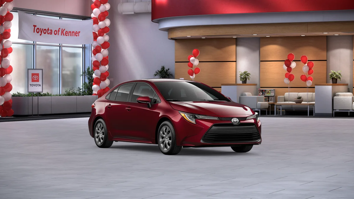 New 2026 Ruby Flare Pearl Toyota LE image 15
