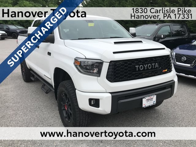 Used 2020 Super White Toyota TRD Pro image 1