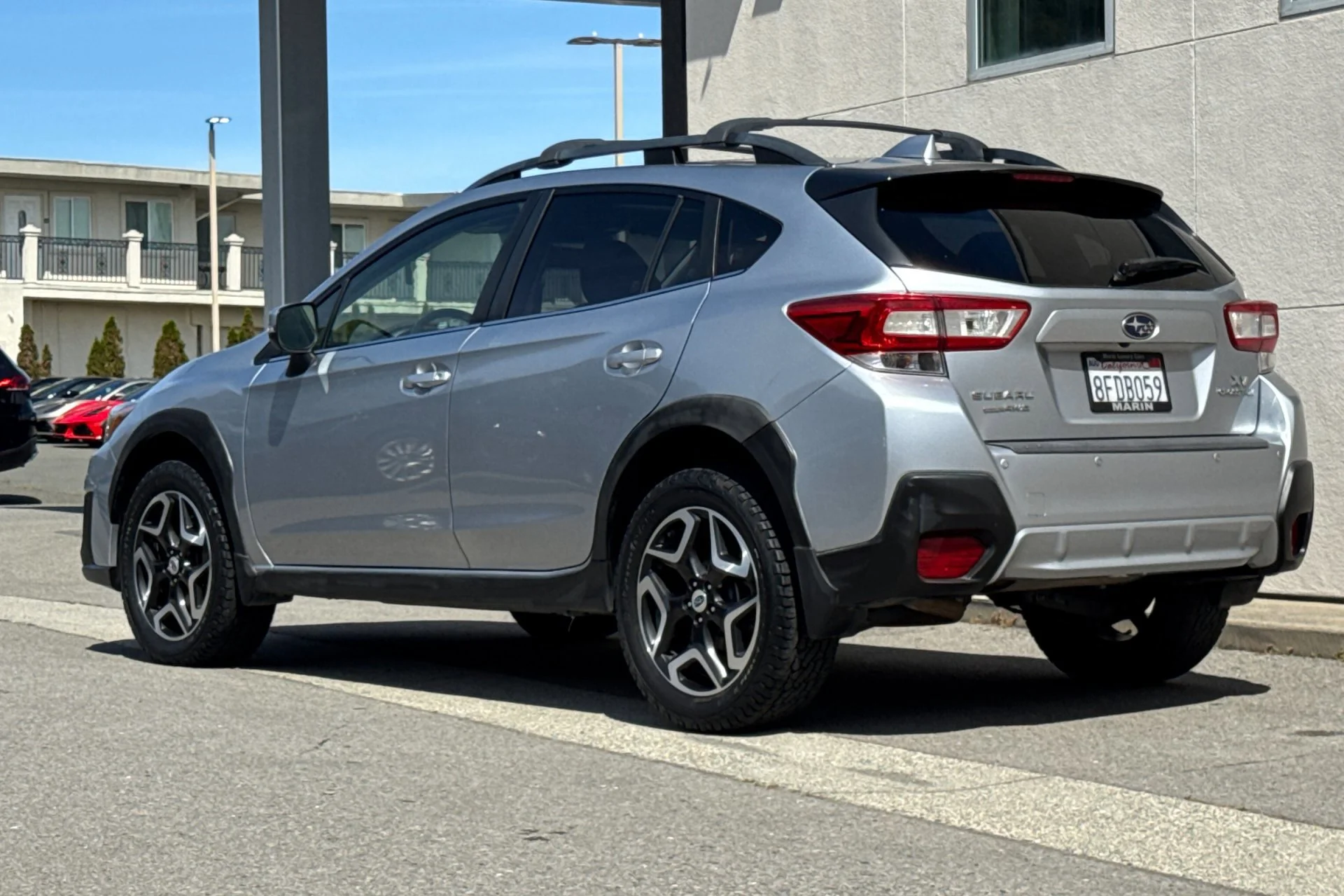 Used 2018 Ice Silver Metallic Subaru 2.0i Limited Sport Utility 4D image 6