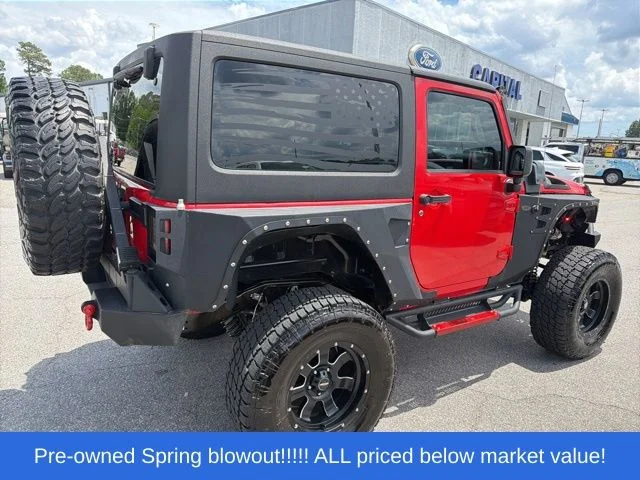 Used 2018 Red Jeep Rubicon Custom Build image 14