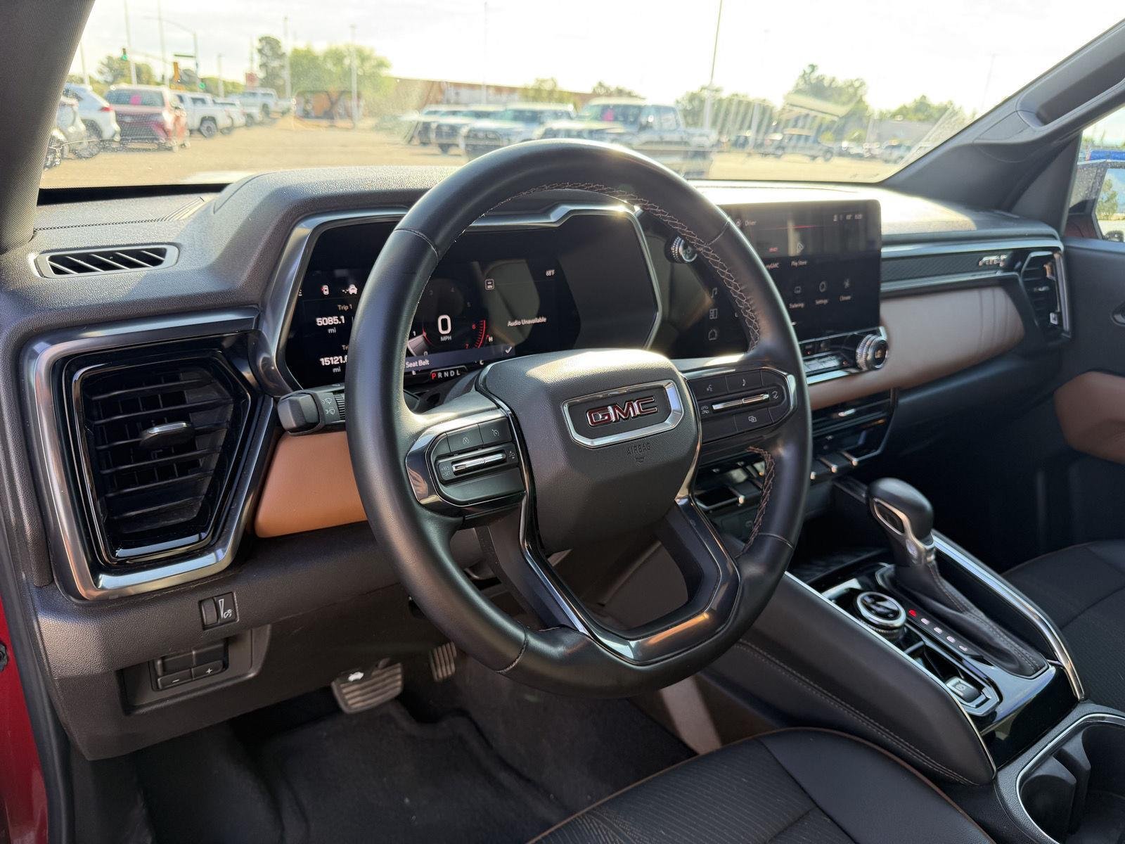 Used 2025 Volcanic Red Tintcoat GMC 4WD AT4 image 30