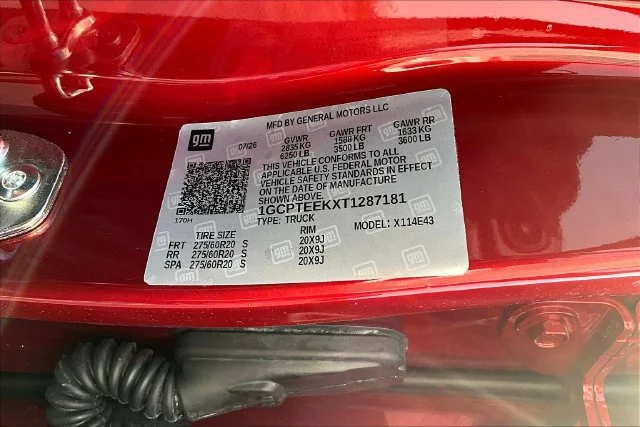 New 2026 Radiant Red Tintcoat Chevrolet Trail Boss image 8