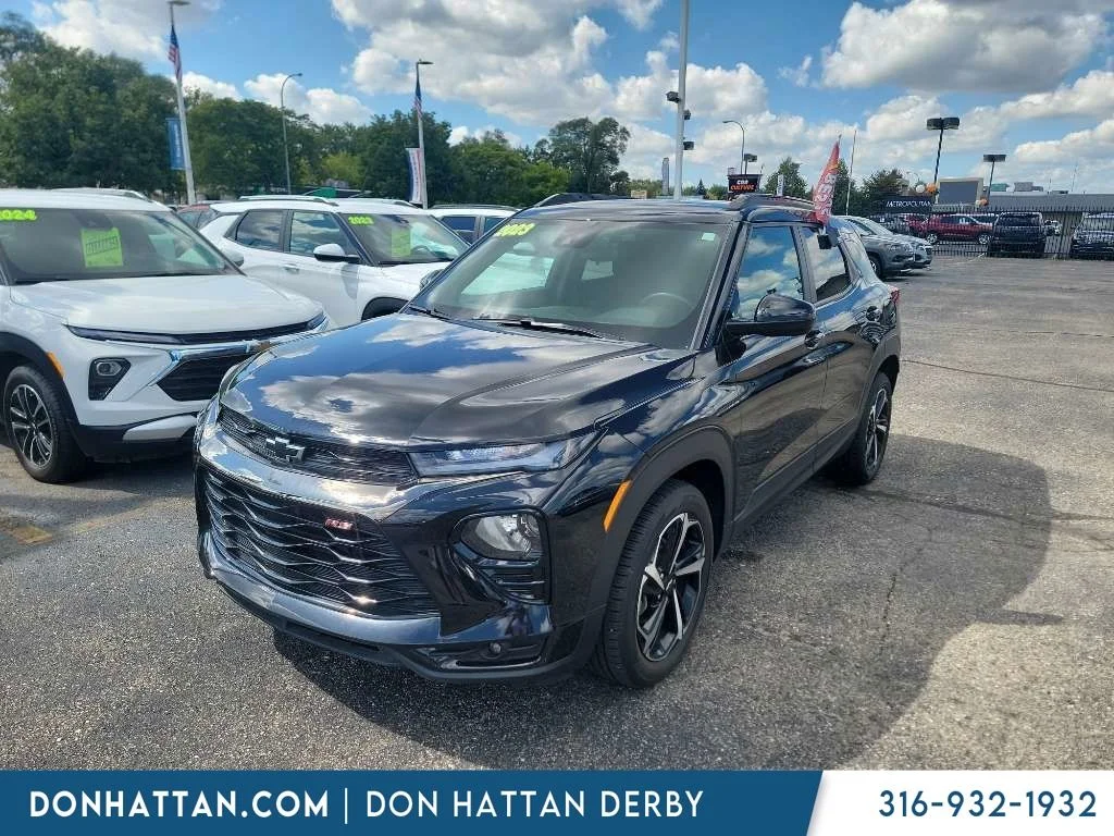 Used 2023 Black Chevrolet RS image 1