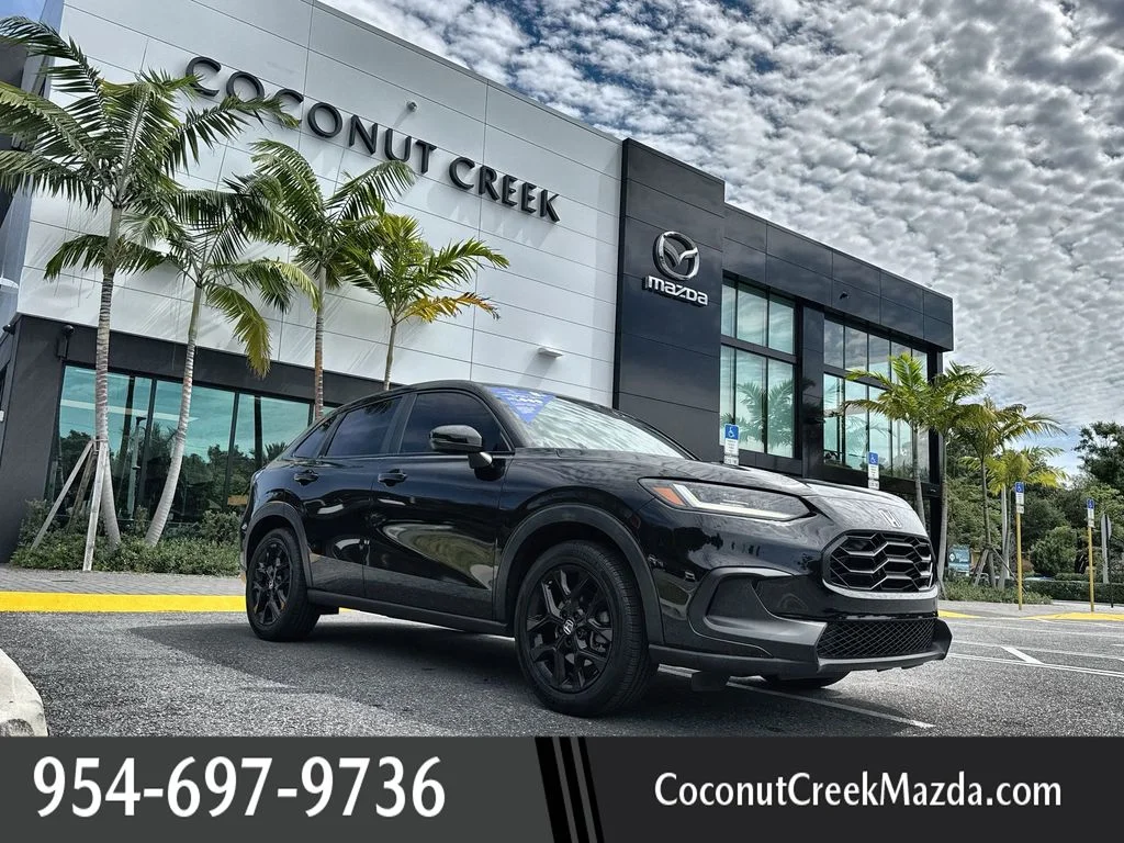 Used 2023 Crystal Black Pearl Honda Sport image 1