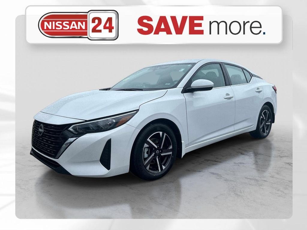Used 2024 White Nissan SV image 1