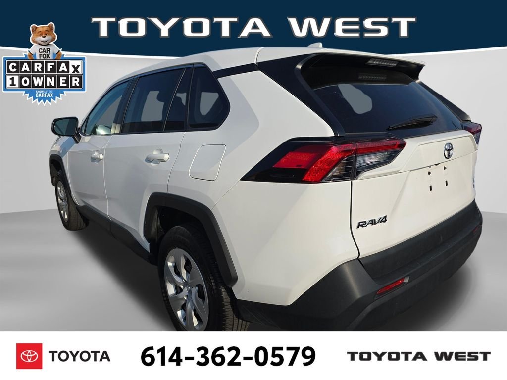 Used 2025 White Toyota LE image 4