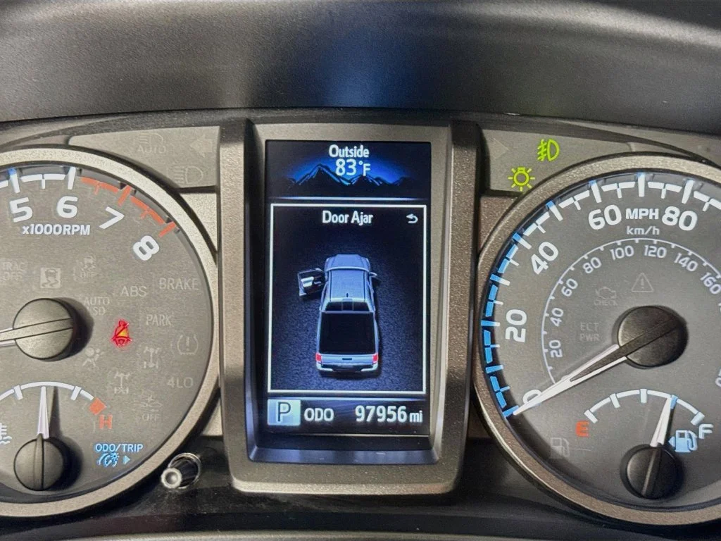 Used 2018 Inferno Red Toyota TRD Off-Road image 15