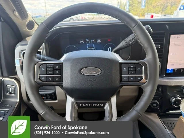 New 2026 Star White Metallic Tri-Coat Ford Platinum image 21