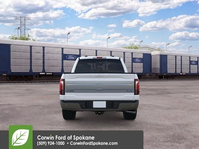 New 2026 Star White Metallic Tri-Coat Ford King Ranch image 7