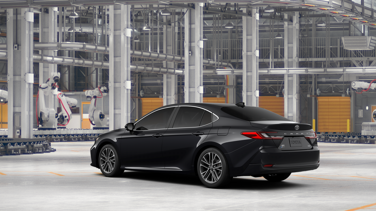 New 2026 Midnight Black Metallic Toyota XLE image 6