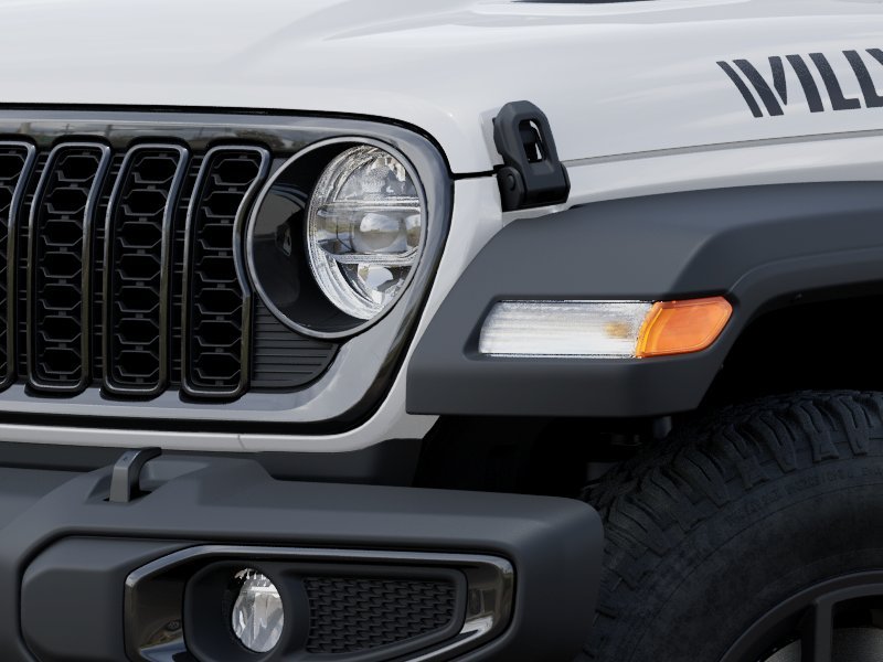 New 2026 Bright White Clear-Coat Exterior Paint Jeep Willys image 33