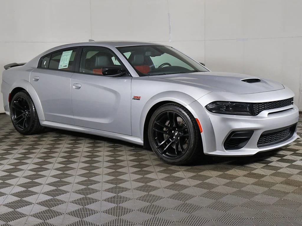 Used 2023 Silver Dodge R/T Scat Pack Widebody image 47