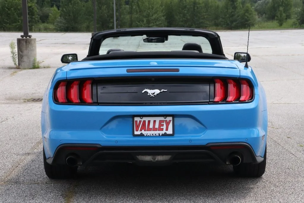 Used 2023 Grabber Blue Ford EcoBoost Premium Convertible image 7