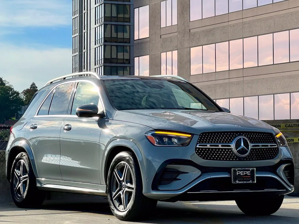 Certified Used 2024 Gray Mercedes-Benz GLE 350 image 1