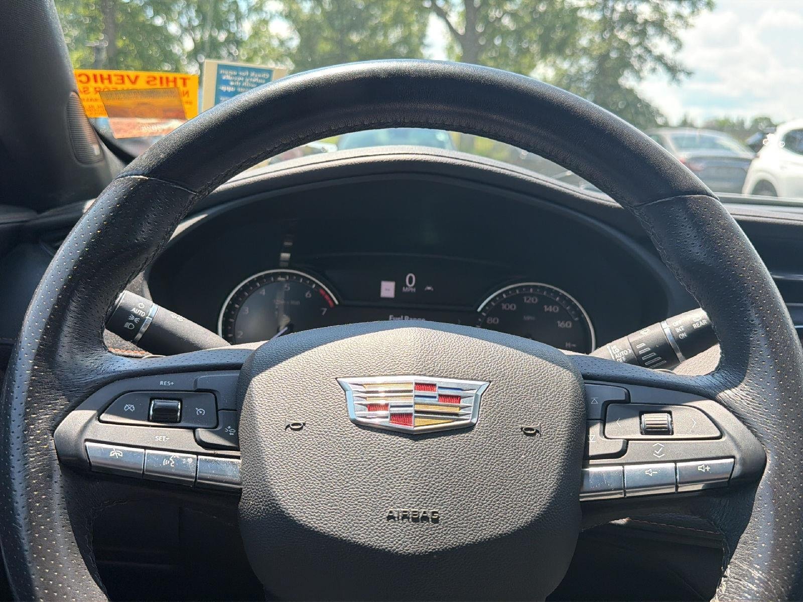 Used 2020 Crystal White Tricoat Cadillac AWD Sport image 7