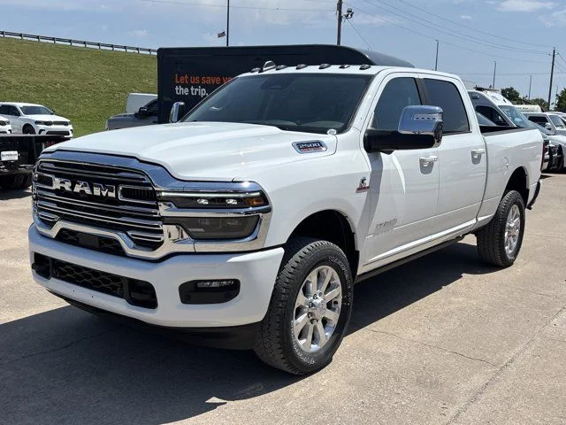New 2026 Bright White Clear-Coat Exterior Paint RAM Laramie image 9