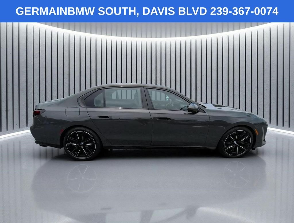 Certified Used 2023 Gray Metallic BMW 740i image 4