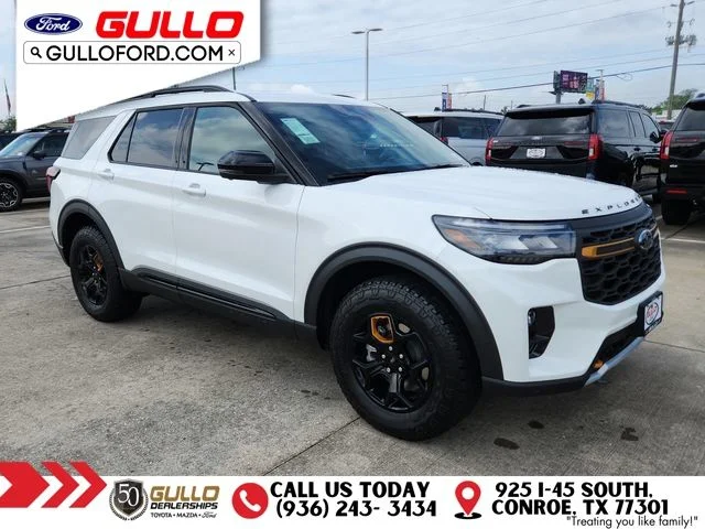New 2026 Star White Metallic Tri-Coat Ford Tremor image 1